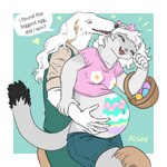 Rating: s
ID: 3984461
Date: 2023-04-10 16:49:44 -0400
Status: active
Score: 69
1:1 2023 ais05 anthro belly big_belly bodypaint borzoi breasts canid canine canis clothed clothing digital_media_(artwork) domestic_dog duo easter easter_belly egg female fur hair hi_res holidays hunting_dog lumi_(paledrake) male mammal milosh_(ais05) mustelid musteline nipples open_mouth painted_belly paledrake pregnant pregnant_anthro pregnant_female sighthound simple_background smile stoat text true_musteline weasel white_body white_fur post #3984461