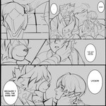Rating: s
ID: 5668406
Date: 2025-06-26 04:42:56 -0400
Status: pending
Score: 4
anthro apologetic bangs black_and_white black_nose blush blush_lines butler butler_outfit canid canine canis caressing_cheek caressing_face chest_harness claws clothing comic comic_panel dialogue duo embarrassed eye_patch eyewear finger_claws fingerless_gloves fluffy fluffy_chest fluffy_tail formal_clothing formal_wear gloves hair hair_over_eye handwear harness hi_res human human_on_anthro human_on_anthro_romance inner_ear_fluff interspecies larger_anthro long_bangs long_sleeve_shirt looking_at_another looking_at_partner male male/male mammal mihoyo monochrome muzzle_(object) one_eye_obstructed prosthetic prosthetic_leg prosthetic_limb rolled_up_sleeves romantic romantic_confession simple_background size_difference smile speech_bubble tail touching_leg tuft von_lycaon vy_feehily wise_(zenless_zone_zero) wolf zenless_zone_zero post #5668406