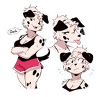 Rating: s
ID: 5650126
Date: 2025-06-18 01:03:17 -0400
Status: pending
Score: 8
2023 anthro black_clothing black_ears black_shirt black_spots black_tail black_tank_top black_text black_topwear blush bottomwear breasts brown_eyes bust_portrait canid canine canis cleavage clothed clothed_anthro clothed_female clothing collarbone conditional_dnp crossed_arms dalmatian dialogue digital_drawing_(artwork) digital_media_(artwork) dolphin_shorts domestic_dog dork emanata english_text female female_anthro floppy_ears front_view fur greater_ventura_city hair heart_pupils hi_res looking_aside mammal markings narrowed_eyes olivia_sierra_(sonokido) open_mouth open_smile pink_tongue portrait red_bottomwear red_clothing red_shorts shirt shorts simple_background smile solo sonokido speech_bubble spots spotted_body spotted_fur spotted_markings tail tank_top text three-quarter_portrait three-quarter_view tied_hair tongue tongue_out topwear white_background white_body white_fur white_hair post #5650126