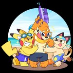 Rating: s
ID: 5586087
Date: 2025-05-20 13:39:52 -0400
Status: active
Score: 4
anthro beach buizel clothing dollytraiter07 generation_1_pokemon generation_4_pokemon group hi_res male male/male meowth nintendo pikachu pokemon pokemon_(species) swimwear tickling trio post #5586087