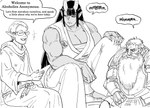 Rating: s
ID: 3497204
Date: 2022-08-09 18:00:37 -0400
Status: active
Score: 8
absurd_res alcoholics_anonymous armor asian_mythology baalbuddy beard black_hair breasts cjk_character cjk_character_on_clothing cleavage clothed clothing demon dialogue dwarf east_asian_mythology elf english_text eyes_closed eyewear facial_hair female glasses group hair hi_res horn horned_humanoid humanoid humanoid_pointy_ears japanese_mythology monochrome muscular muscular_female mythology not_furry oni open_mouth open_smile pointy_ears smile text trio yokai post #3497204