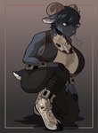 Rating: s
ID: 4490025
Date: 2023-12-23 16:25:59 -0500
Status: active
Score: 101
3_fingers anthro athletic athletic_female big_breasts black_hair bodily_fluids bovid breasts breathing caprine cleavage clothed clothing curled_horn diving_weights female fingers footwear fur goat goocasden green_eyes hair hi_res hooved_fingers hooves horn huge_breasts hugo_boss_(brand) jogging_outfit kneeling mammal markings sable_kozlova_(heroicones) shirt shoes short_tail sneakers solo spots spotted_body spotted_fur sweat sweatdrop tail tank_top tight_clothing topwear weights post #4490025