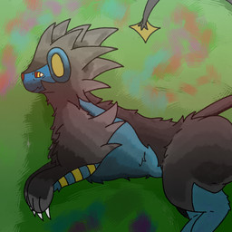 Rating: s
ID: 5659178
Date: 2025-06-21 22:08:02 -0400
Status: active
Score: 6
1:1 bird's-eye_view butt claws feral generation_4_pokemon high-angle_view hurricane_weaver looking_back luxray lying male nintendo paws pokemon pokemon_(species) simple_background smile solo post #5659178