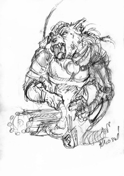 armor berserk canine cybernetics cyborg gatling_gun gun machine machine_gun male mammal minigun quo_vadis_rpg ranged_weapon solo warcry weapon wolf
Rating: Safe
Score: 0
User: Rutkowski
Date: October 14, 2017 armor berserk canine cybernetics cyborg gatling_gun gun machine machine_gun male mammal minigun quo_vadis_rpg ranged_weapon solo warcry weapon wolf
Rating: Safe
Score: 0
User: Rutkowski
Date: October 14, 2017