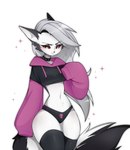 Rating: s
ID: 5241983
Date: 2024-12-14 05:34:41 -0500
Status: active
Score: 113
2024 anthro black_clothing black_hoodie black_legwear black_panties black_thigh_highs black_topwear black_underwear blush bodily_fluids canid canid_demon canine clothed clothing collar costume cropped_hoodie demon fangs female fur grey_hair hair hellhound helluva_boss hi_res hoodie legwear long_hair loona_(helluva_boss) mammal meme meme_clothing mythological_canine mythological_creature mythology navel paggi_outfit panties pink_clothing pink_hoodie pink_topwear qweeks red_sclera simple_background skull_symbol solo sparkles spiked_collar spikes standing sweat sweatdrop tail teeth thigh_highs topwear underwear white_background white_body white_eyes white_fur post #5241983
