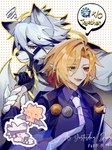 Rating: s
ID: 5572582
Date: 2025-05-14 20:03:53 -0400
Status: active
Score: 6
2025 absurd_res annoyed anthro ascot blonde_hair bloodys29948431 canid canine canis clothing dated duo english_text fur hair harness heterochromia hi_res hugo_vlad humanoid humanoid_pointy_ears jacket leather leather_harness long_hair male mammal mihoyo necktie pattern_background pointy_ears red_eyes simple_background smile text topwear von_lycaon white_body white_fur white_hair wolf zenless_zone_zero post #5572582