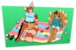 Rating: s
ID: 3974047
Date: 2023-04-05 16:33:09 -0400
Status: active
Score: 25
2023 2_horns 7_tails 808_state ailurid anthro asian_mythology barefoot bedding belt bent_leg big_ears bjork bjork_gudmundsdottir black_clothing black_eyes black_footwear black_shoes blanket blue_clothing blue_highlights blue_jacket blue_shirt blue_topwear blur_(band) border bottomwear brown_body brown_bottomwear brown_clothing brown_fur brown_hair brown_pants brown_shorts canid canine cathodegaytube cheek_spots clip_studio_paint_(artwork) clothing darksleep digital_media_(artwork) dipstick_ears dipstick_tail duo ear_markings east_asian_mythology electronics feet female foo_dog footwear fox fur gloves_(marking) grass green_background green_eyes hair headphones hi_res highlights_(coloring) horn hybrid inner_ear_fluff jacket japanese_mythology komainu listening_to_music male mammal markings marvin's_marvelous_mechanical_museum_(album) minidisc minidisc_player multi_tail multicolored_ears mythology nonbinary_(lore) pants plant post_(bjork) print_clothing print_shirt print_t-shirt print_topwear red_body red_fur red_hair red_panda shirt shoal_(shoalfox) shoes shorts simple_background sitting solari_(nonbearnary) striped_markings striped_tail stripes t-shirt tail tail_markings tally_hall text text_on_clothing text_on_shirt text_on_topwear the_magic_whip_(blur_album) topwear tuft white_border white_bottomwear white_clothing white_shorts yellow_body yellow_fur yokai post #3974047