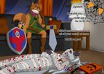 Rating: s
ID: 5151403
Date: 2024-10-31 13:01:20 -0400
Status: active
Score: 25
absurd_res anthro bloated bloodborne canid clothed clothing costume dialogue digital_media_(artwork) duo eating_candy english_text female fromsoftware fur furniture grey_hair hair halloween hi_res holidays horn jagoth_wolf jorge-the-wolfdog lying male mammal melee_weapon on_back on_sofa open_mouth orange_body orange_fur shirt sitting sitting_on_sofa smile sofa sony_corporation sony_interactive_entertainment sve_ulfrota sword tail text topwear tunic tunic_(video_game) vicar_amelia weapon werecanid werecreature white_body white_fur white_hair post #5151403