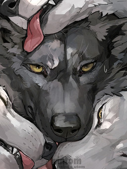 Rating: s
ID: 5675515
Date: 2025-06-29 13:47:11 -0400
Status: active
Score: 40
2025 ambiguous_form ambiguous_gender artist_name black_body black_ears black_fur black_inner_ear_fluff black_nose bodily_fluids canid canine canine_nose canine_teeth canis cheek_tuft digital_media_(artwork) face_lick facial_tuft fluffy fur group inner_ear_fluff licking looking_at_viewer mammal monotone_body monotone_fur overbite pink_tongue pointy_ears prick_ears snout sweat sweatdrop teeth text tongue tongue_out tuft white_body white_fur windwttom wintom wolf yellow_eyes post #5675515