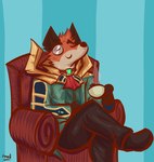 Rating: s
ID: 4901439
Date: 2024-07-06 15:43:57 -0400
Status: active
Score: 9
anthro canid canine canis chair clothed clothing container cup eyebrows eyes_closed footwear fox fur furniture hi_res kemo_coliseum lambert_(kemo_coliseum) male mammal multicolored_body multicolored_fur on_chair orange_body orange_fur pinumontbalou shoes sitting sitting_on_chair smile solo post #4901439