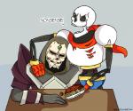 Rating: s
ID: 898050
Date: 2016-05-19 13:48:46 -0400
Status: active
Score: 12
6:5 angry animated_skeleton armor bone brieonabentley clothing crossover duo english_text food gloves handwear hood humanoid lucien_(runescape) mahjarrat not_furry papyrus_(undertale) pasta runescape simple_background skeleton spaghetti text undead undertale undertale_(series) post #898050