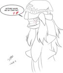 Rating: s
ID: 5373472
Date: 2025-02-14 20:09:50 -0500
Status: active
Score: 6
ambiguous_gender arceus black_and_white blush clothing dialogue dr_artist feral generation_4_pokemon hair hat headgear headwear heart_symbol hi_res legendary_pokemon line_art monochrome nintendo pokemon pokemon_(species) solo speech_bubble post #5373472