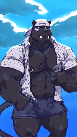 2018 anthro backwards_baseball_cap bandage baseball_cap body_hair cellphone chest_hair clothed clothing cloud feline hat holding_cellphone male mammal muscular muscular_male navel nipple_piercing nipples open_shirt pecs phone piercing saber-toothed_cat shorts sky smile solo taoren
Rating: Safe
Score: 4
User: BrokenClock
Date: June 18, 2018 2018 anthro backwards_baseball_cap bandage baseball_cap body_hair cellphone chest_hair clothed clothing cloud feline hat holding_cellphone male mammal muscular muscular_male navel nipple_piercing nipples open_shirt pecs phone piercing saber-toothed_cat shorts sky smile solo taoren
Rating: Safe
Score: 4
User: BrokenClock
Date: June 18, 2018