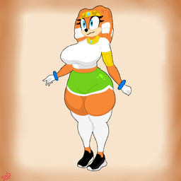 Rating: s
ID: 5673094
Date: 2025-06-28 10:17:45 -0400
Status: pending
Score: 3
1:1 2025 absurd_res alternate_version_at_source anthro big_breasts black_clothing black_footwear black_nose black_shoes blue_bracelet blue_eyes bottomwear bracelet breasts cel_shading clothing colored digital_media_(artwork) echidna eyelashes female footwear gloves gold_(metal) gold_jewelry green_bottomwear green_clothing green_shorts hair handwear hi_res jewelry legwear mammal monotreme orange_body orange_hair sega shaded shirt shorts signature simple_background smile solo sonic_adventure sonic_the_hedgehog_(series) spanish_description tan_background thick_thighs three-quarter_view tikal_the_echidna topwear white_clothing white_gloves white_handwear white_legwear white_shirt white_topwear yapbunny post #5673094