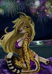 Rating: s
ID: 3226653
Date: 2022-03-16 11:03:19 -0400
Status: active
Score: 59
2017 anthro arm_tuft bikini black_lips black_nose black_pawpads black_spots black_stripes blonde_hair breasts butt cheek_tuft cheetah chest_tuft claws clothed clothing digital_media_(artwork) exposure_variation facial_tuft feet felid feline female fireworks fur hair hi_res hindpaw inner_ear_fluff lips long_hair looking_at_another looking_back mammal markings mihari mtapartstuff night nipple_outline open_mouth pawpads paws purple_bikini purple_clothing purple_swimwear shoulder_tuft signature sitting solo spots spotted_body spotted_fur spotted_markings spotted_tail striped_body striped_fur striped_markings striped_tail stripes swimwear tail tail_markings teeth toe_claws tuft two-piece_swimsuit water yellow_body yellow_eyes yellow_fur post #3226653