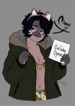 Rating: s
ID: 4482432
Date: 2023-12-19 18:03:36 -0500
Status: active
Score: 5
absurd_res animal_humanoid anthro bikini bikini_top bite biting_lip bodypaint cat_ear_headband chubby_girly clothed clothing common_hippopotamus face_paint fudanshibimyou hi_res hippopotamid hippopotamid_humanoid hippopotamus_humanoid holding_object holding_sign humanoid jacket male mammal mammal_humanoid midriff open_clothing open_jacket open_topwear puffy_jacket sanya_o sign skimpy slightly_chubby slightly_chubby_anthro slightly_chubby_male solo swimwear topwear two-piece_swimsuit post #4482432