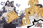 Rating: s
ID: 5580279
Date: 2025-05-17 23:55:39 -0400
Status: active
Score: 17
absurd_res anthro biceps bird_dog blush bottomwear brown_eyes canid canine canis clothing dev_(i_think_i_like_you) domestic_dog duo felid fur fur_markings golden_retriever grey_body grey_fur hair hi_res hug hunting_dog i_think_i_like_you lumii male mammal markings multicolored_body multicolored_fur muscular muscular_male pantherine pants pecs purple_eyes ray_(i_think_i_like_you) retriever shirtless_male simple_background snow_leopard spots spotted_body spotted_fur two_tone_body two_tone_fur white_background yellow_body yellow_fur post #5580279