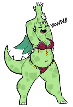 Rating: s
ID: 1349776
Date: 2017-10-07 14:33:44 -0400
Status: active
Score: 19
agatha_(mittensmcgee) anthro belly breasts claws cleavage clothed clothing dragon english_text eyes_closed female horn mittensmcgee mythological_creature mythological_scalie mythology navel non-mammal_breasts open_mouth overweight overweight_anthro overweight_female scalie simple_background solo spikes stretching tail text thick_thighs underwear white_background wings yawn post #1349776