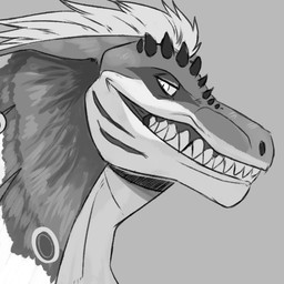 Rating: s
ID: 4870315
Date: 2024-06-22 07:21:09 -0400
Status: active
Score: 8
1:1 2024 ambiguous_form ambiguous_gender bird_wyvern capcom digital_media_(artwork) dinosaur facial_markings frill_(anatomy) great_jaggi greyscale grin head_markings head_spikes headshot_portrait icon imperatorcaesar markings membrane_(anatomy) monochrome monster_hunter narrowed_eyes portrait prehistoric_species pupils reptile scalie sharp_teeth side_view slit_pupils smile solo spikes spikes_(anatomy) teeth theropod xolotl_(aphoticrhapsody) post #4870315