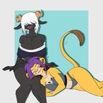 Rating: s
ID: 5038370
Date: 2024-09-08 21:48:21 -0400
Status: active
Score: 20
1:1 2024 anthro black_body blue_background border bottomwear bovid bra breasts caprine cleavage clothed clothing conditional_dnp duo eyes_closed felid female female/female goat hair hair_over_eyes head_on_lap horn lion lying mammal multicolored_body on_lap on_side open_mouth open_smile pantherine panties purple_hair simple_background sitting skirt smile tail tail_tuft thong_straps tuft two_tone_body underwear vilani vilani_(character) white_border white_hair post #5038370