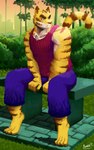 Rating: s
ID: 5605812
Date: 2025-05-28 23:57:04 -0400
Status: pending
Score: 4
5_fingers absurd_res anthro bench biped blue_eyes brown_body brown_fur city city_background clothed clothing digitigrade feet felid fingers fully_clothed fur fuzziness hi_res looking_sideways male mammal morenatsu muscular muscular_anthro muscular_male pantherine plant shirt shrub sitting solo stern_look tank_top tiger topwear torahiko_(morenatsu) tree yellow_body yellow_fur post #5605812