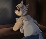 Rating: s
ID: 5616924
Date: 2025-06-02 17:09:15 -0400
Status: active
Score: 4
2025 anthro arm_tattoo bar bar_counter beastofeuthanasia black_eyes blue_bottomwear blue_clothing blue_pants bottomwear breasts brown_eyelids canid canine canis closed_smile clothed clothed_anthro clothed_female clothing colored container counter cup digital_drawing_(artwork) digital_media_(artwork) english_description eyebrows eyelashes female female_anthro fluffy fluffy_tail fully_clothed fully_clothed_anthro fully_clothed_female fur gold_ear_ring grey_body grey_fur grey_nose grey_tail hair half-closed_eyes inside leaning leaning_forward leaning_on_counter light lighting mammal mouth_closed narrowed_eyes overweight overweight_anthro overweight_female pants shaded shirt sitting smile solo tail tanja_(beastofeuthanasia) tank_top tattoo topwear wall_(structure) whisker_spots white_clothing white_eyebrows white_hair white_shirt white_tank_top white_topwear wolf yellow_fangs post #5616924