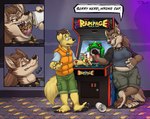 Rating: s
ID: 4443844
Date: 2023-11-29 20:40:50 -0500
Status: active
Score: 9
2021 4_toes 5_fingers 5_toes anthro arcade arcade_machine back_to_the_future barefoot belly beverage biped bird_dog black_nose black_pawpads blue_clothing blue_shirt blue_t-shirt blue_topwear bottomwear breasts brown_body brown_eyebrows brown_eyes brown_fur brown_hair brown_pawpads canid canine canis cargo_shorts claws clothed clothed_anthro clothed_female clothed_male clothing coin collar comic container countershade_face countershade_feet countershade_fur countershade_torso countershading crossed_legs cup detailed_background dialogue digital_drawing_(artwork) digital_media_(artwork) disposable_cup domestic_dog duo eating eating_object english_text evil_grin eyebrows feet female finger_claws fingerless_(marking) fingers fully_clothed fur hair hand_on_belly humanoid_hands hunting_dog insult labrador looking_at_another male male/female mammal medium_breasts midriff monotone_body monotone_fur monotone_tail multicolored_body multicolored_fur mythological_canine mythological_creature mythology navel object_ingestion orange_clothing orange_topwear orange_vest overweight overweight_female pawpads paws plantigrade ponytail rampage_(game) red_eyes retriever ripley_(teaselbone) shaded shirt shorts signature slightly_chubby slightly_chubby_anthro slightly_chubby_female smile soda soda_cup speech_bubble spiked_collar spikes standing surprised_expression swallowing t-shirt tail talking_to_another tan_body tan_countershading tan_fur tan_inner_ear taunting teaselbone teeth text toe_claws toes topwear two_tone_body two_tone_fur two_tone_tail uvula vest werecanid werecanine werecreature werewolf wolf yellow_body yellow_fur post #4443844