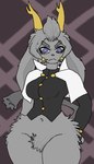 Rating: s
ID: 5628884
Date: 2025-06-08 13:28:12 -0400
Status: pending
Score: 15
2024 accessory aliasing anthro antlers armwear binary_drawing black_armwear black_clothing black_elbow_gloves black_gloves black_handwear black_topwear black_vest blue_eyes bovid bracelet breasts caprine closed_frown clothed clothed_anthro clothed_female clothing commonbleat crotch_tuft diamond_eyes digital_drawing_(artwork) digital_media_(artwork) domestic_cat elbow_gloves english_description eyebrow_through_hair eyebrows felid feline felis female female_anthro floppy_ears front_view frown frowning_at_viewer fur geometric_background gloves goat grey_body grey_fur grey_nose hair hair_accessory hair_ring handwear hip_tuft horn jewelry lagomorph leporid long_ears looking_at_viewer lop_ears mammal medium_breasts medium_hair mouth_closed navel portrait pseudoregalia rabbit simple_background slim slim_anthro slim_female small_waist solo standing sybil_(pseudoregalia) tail tail_tuft thick_thighs three-quarter_portrait topwear translucent translucent_hair tuft vest white_capelet wide_hipped_anthro wide_hipped_female yellow_antlers post #5628884