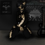 Rating: s
ID: 191220
Date: 2012-01-27 19:54:01 -0500
Status: active
Score: 25
1:1 2012 all_that_remains alternative_fashion avenged_sevenfold black_hair bone canid canine canis claws collar dark domestic_dog electric_guitar emo english_text facial_piercing furgonomics furry-specific_piercing german_shepherd guitar hair hand_in_pants herding_dog hollywood_undead kneeling laara looking_at_viewer luke_reinhard male mammal music musical_instrument muzzle_piercing navel necktie nipple_tape nose_piercing pasties pastoral_dog piercing plucked_string_instrument poster punk skull skull_and_crossbones smile solo string_instrument suggestive tape text yellow_eyes post #191220