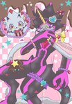 Rating: s
ID: 5386144
Date: 2025-02-20 14:51:48 -0500
Status: active
Score: 10
accessories_only anthro bandai_namco black_body black_sclera blush bracelet cape clothing digimon digimon_(species) digimon_ghost_game duo embarrassed evolutionary_family eyewear femboy frilly frilly_clothing gammamon glasses gulusgammamon hi_res horn jewelry lying male moominshrimps on_back scalie stinger_tail post #5386144