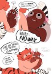 Rating: s
ID: 3151508
Date: 2022-01-31 11:06:47 -0500
Status: active
Score: 62
2022 20daysapple centaurworld comic dialogue duo english_text equid equid_taur equine equine_taur hi_res humor male male/male mammal mammal_taur netflix scared simple_background splendib_(centaurworld) taur text white_background zebra zebra_taur zulius_(centaurworld) post #3151508