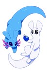 Rating: s
ID: 5648079
Date: 2025-06-17 06:17:20 -0400
Status: active
Score: 2
absurd_res ambiguous_gender beady_eyes bloominglynx blue_body blue_tail duo felid feral food gastropod hi_res holding_food holding_object hybrid mammal mollusk mouth_closed quadruped rain_world simple_background slug tail videocult white_background white_body white_tail post #5648079