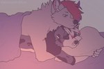 Rating: s
ID: 2863727
Date: 2021-08-04 21:19:32 -0400
Status: active
Score: 50
anthro bed bedding blanket canid canine canis celestialwolfarts collie cuddling dark domestic_dog duo fur furniture hair herding_dog intimate luke_reinhard male male/male mammal pastoral_dog pillow pink_hair sheepdog white_body white_fur wolf post #2863727