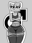 Rating: s
ID: 5079931
Date: 2024-09-28 10:37:13 -0400
Status: active
Score: 20
4_fingers absurd_res anthro belly bottomwear bulge chibon clothed clothing crop_top crossdressing crossed_arms dolphin_shorts domestic_cat felid feline felis femboy fingers fur greyscale hi_res hotpants kami_(chibon) legwear long_lashes male mammal monochrome navel net shirt shorts solo thigh_highs topwear wide_hips post #5079931