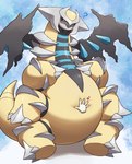 Rating: s
ID: 2962027
Date: 2021-10-06 00:59:39 -0400
Status: active
Score: 50
6_legs absurd_res altered_forme_giratina ambiguous_gender belly belly_grab black_sclera blue_eyes disembodied_hand duo featureless_crotch feral generation_4_pokemon giratina heart_symbol hi_res legendary_pokemon multi_leg multi_limb nintendo on_ice_(artist) pokemon pokemon_(species) question_mark shiny_pokemon simple_background solo_focus white_background wings yellow_body post #2962027