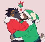 Rating: s
ID: 5236325
Date: 2024-12-11 04:00:49 -0500
Status: active
Score: 56
2023 anthro anthro_on_anthro beard blush bottomwear bovid caprine carl_hendricks christmas christmas_clothing clothed clothing duo echo_(game) echo_(series) echo_project eyes_closed facial_hair flynn_moore fully_clothed gila_monster hat headgear headwear heart_symbol helodermatid hi_res holidays horn interspecies kissing littlegeecko lizard male male/male mammal mistletoe pants plant reptile ribbons scalie sheep shirt simple_background sweater topwear post #5236325
