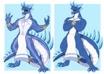 Rating: s
ID: 5657256
Date: 2025-06-21 03:19:10 -0400
Status: active
Score: 4
anthro blue_body blue_eyes blue_horn bottomwear clothed clothing crossed_arms dragon eyes_closed fangs front_view hi_res horn imperatorcaesar jewelry kethrix_(glarglblarg) laugh loincloth looking_at_viewer male mythological_creature mythological_scalie mythology necklace open_mouth open_smile pupils purple_tongue scalie slit_pupils smile solo standing teeth tongue topless white_body post #5657256
