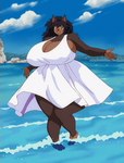 Rating: s
ID: 4665981
Date: 2024-03-18 16:26:01 -0400
Status: active
Score: 29
anthro bare_shoulders barefoot big_breasts black_hair black_nose breasts brown_body brown_fur canid canine canis cleavage clothed clothing cloud curvy_figure day dress feet female fenrie_(fenrir_brown) fenrir_brown full-length_portrait fur green_eyes hair hi_res huge_breasts looking_at_viewer mammal open_mouth outside partially_submerged portrait red_eyes sea sky smile solo standing thick_thighs voluptuous water white_clothing white_dress wolf post #4665981