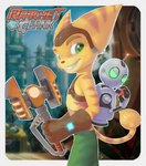Rating: s
ID: 1289803
Date: 2017-07-29 18:17:11 -0400
Status: active
Score: 23
anthro anthro_penetrating backpack bottomwear clank_(ratchet_and_clank) clothed clothing digital_media_(artwork) duo fur gloves green_eyes handwear hat headgear headwear hi_res kaylafox lombax looking_at_viewer machine male mammal pants penetration poster poster_template ratchet_(ratchet_and_clank) ratchet_and_clank robot shaded smile sony_corporation sony_interactive_entertainment standing stripes tail tail_tuft topless tuft weapon post #1289803