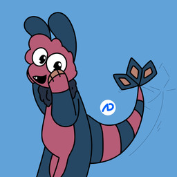 Rating: s
ID: 5757088
Date: 2025-08-04 21:47:01 -0400
Status: pending
Score: 0
1:1 anthro apatheticdell blue_and_red blue_body bunnytub ears_up fluffy fluffy_tail flygon fur generation_3_pokemon glistening glistening_eyes hand_on_face happy hybrid lagomorph leporid looking_at_viewer male mammal markings neck_tuft nintendo open_mouth plantigrade pokemon pokemon_(species) rabbit red_body solo striped_body striped_fur striped_markings striped_tail stripes tail tail_markings tail_motion tailwag tuft watermark post #5757088