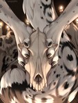 Rating: s
ID: 5611157
Date: 2025-05-31 08:33:05 -0400
Status: active
Score: 95
2025 3:4 ambiguous_gender anthro bone candle candlelight canid canine canine_skull canis claws coyote digital_media_(artwork) feet felid firelight foot_focus fur hi_res holding_object inside kupa_(susiekyuu) light lit_candle macabre mammal markings pantherine paws ritual skull snow_leopard solo spots spotted_body spotted_fur spuydjeks symmetry tail white_body white_fur post #5611157