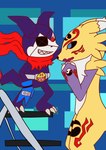 Rating: s
ID: 5645086
Date: 2025-06-15 21:48:30 -0400
Status: pending
Score: 1
absurd_res anthro armwear bandai_namco belt canid canine chest_tuft claws clothing confident_male digimon digimon_(species) digital_drawing_(artwork) digital_media_(artwork) elbow_gloves embarrassed embarrassed_female eye_patch eyewear female fox garmore gloves handwear hi_res imp impmon impmon_x kabedon male male/female mammal renamon renamon_x scarf step_ladder toe_claws tomoe_(symbol) tuft x-digimon post #5645086