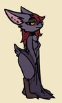 Rating: s
ID: 5643073
Date: 2025-06-14 23:55:33 -0400
Status: active
Score: 0
2025 3:5 aliasing amber_eyes anthro arms_between_legs arrow_(weapon) bat bizr breasts butt choker claws digital_media_(artwork) featureless_breasts feet female flying_fox fur hair hi_res jewelry looking_at_viewer mammal megabat membrane_(anatomy) membranous_wings necklace nude piercing purple_body purple_fur ranged_weapon red_hair scut_tail semi-anthro short_tail simple_background small_breasts smile solo tail toe_claws tuft velika_(bizr) weapon winged_arms wings post #5643073