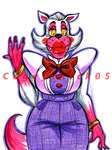 Rating: s
ID: 5586253
Date: 2025-05-20 14:55:22 -0400
Status: active
Score: 9
2015 4_fingers anthro arms_bent artist_name black_eyebrows black_nose blue_border border bottomwear bow_tie bracelet breasts button_(fastener) cageyshick05_(artist) canid canine cheek_spots cheek_tuft claws closed_smile clothed clothed_anthro clothed_female clothing colored colored_pencil_(artwork) dipstick_tail english_description eyebrows facial_tuft fangs female female_anthro finger_claws fingers five_nights_at_freddy's five_nights_at_freddy's_2 fox fully_clothed fully_clothed_anthro fully_clothed_female fur gold_(metal) gold_bracelet gold_jewelry hair jewelry light lighting lips mama_mangle mammal mangle_(fnaf) markings mouth_closed pants pink_body pink_fur pink_inner_ear pink_tail_tip pockets purple_bottomwear purple_clothing purple_pants purple_shirt purple_topwear purple_vest red_bow_tie red_claws red_lips scottgames shaded shirt simple_background slicked_back_hair smile solo tail tail_markings teeth text thick_lips thick_thighs topwear traditional_media_(artwork) tuft two_tone_tail vest whisker_spots whiskers white_background white_body white_fur white_hair white_tail yellow_eyes post #5586253