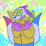 Rating: s
ID: 5441683
Date: 2025-03-18 12:56:38 -0400
Status: active
Score: 3
1:1 2025 4_tails ^_^ absurd_res ambiguous_gender anthro anthry_(sparklecare) blue_bottomwear blue_clothing blue_pants bottomwear cammohu cheek_spots chem_mick_ill clothing coat dipstick_tail domestic_cat eyes_closed eyewear felid feline felis glasses gloves_(marking) green_eyewear green_glasses happy heart_nose heart_symbol hi_res hybrid lab_coat lagomorph leporid mammal markings multi_tail nonbinary_(lore) orange_clothing orange_topwear pants purple_ears rabbit smile solo sparklecare tail tail_markings topwear young post #5441683