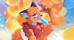Rating: s
ID: 3527027
Date: 2022-08-25 05:51:49 -0400
Status: active
Score: 49
2022 anthro balloon black_nose blue_body blue_fur blush canid canine claws clothing cloud day finger_claws food fox foxy_(nekojita) fur holding_food holding_object holding_popsicle hoodie inflatable inner_ear_fluff kemono looking_at_viewer male mammal nekojita one_eye_closed open_mouth orange_body orange_fur pawpads pink_pawpads popsicle red_clothing red_hoodie red_topwear shaded sky snout solo summer topwear tuft white_body white_fur post #3527027