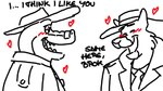 Rating: s
ID: 5176285
Date: 2024-11-11 22:43:53 -0500
Status: active
Score: 3
2024 ace_hart adriano_berjillos alligator alligatorid anthro biped blush brok_(brok_the_investigator) brok_the_investigator canid canine canis clothed clothing cowcat_games crocodilian crossover dialogue dog_city domestic_dog duo english_text eyes_closed fox_kids hat headgear headwear mammal necktie nelvana open_mouth reptile scalie simple_background text white_background post #5176285