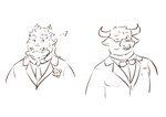 Rating: s
ID: 3129665
Date: 2022-01-18 08:38:44 -0500
Status: active
Score: 4
2021 alan_(sihai's_legacy) anthro asian_mythology beard black_and_white bovid bovine bow_tie bust_portrait cattle ceo clothing curious_cat custardalvis dragon duo east_asian_mythology eastern_dragon eyewear facial_hair facial_piercing fangs flower glasses heart_symbol hi_res horn looking_aside male mammal monochrome mythological_creature mythological_scalie mythology necktie nose_piercing nose_ring pecs piercing plant portrait ring_piercing scalie shen_(sihai's_legacy) sihai's_legacy simple_background sketch smile suite teeth tight_clothing whiskers white_background post #3129665