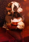 Rating: s
ID: 4461628
Date: 2023-12-09 03:10:31 -0500
Status: active
Score: 59
2023 alterise anthro armwear beverage biped bovid breasts bridal_gauntlets brown_body brown_fur brown_hair candy caprine chocolate choker cleavage clothed clothing dessert digital_media_(artwork) dress ear_piercing ear_ring female food fur goat hair happy hi_res horn horn_jewelry horn_ring hot_chocolate hybrid jewelry licking licking_lips licking_own_lips mammal multicolored_body multicolored_fur multicolored_hair necklace piercing red_clothing red_dress ring ring_(jewelry) ring_piercing sepiaflux sheep-goat sitting solo tail tail_motion tailwag tongue tongue_out two_tone_body two_tone_fur two_tone_hair white_body white_fur white_hair post #4461628