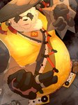 Rating: s
ID: 5560725
Date: 2025-05-09 19:14:39 -0400
Status: active
Score: 7
0_7us anthro asian_clothing asian_conical_hat bear belly bracelet chinese_clothing clothing east_asian_clothing eyewear fur giant_panda glasses hat headgear headwear hi_res jewelry kung_fu male mammal mihoyo multicolored_body multicolored_fur neck_tuft overweight pan_yin_hu pawpads solo spiked_bracelet spikes thiren tuft zenless_zone_zero post #5560725